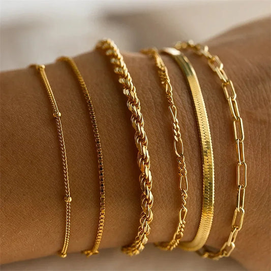 5pc Classic Bracelets Stack
